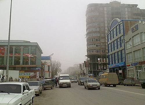 Дагестан, Махачкала, улица Ярагского. Фото "Кавказского Узла"