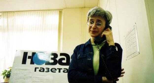 Анна Политковская. Фото с сайта www.sostav.ru