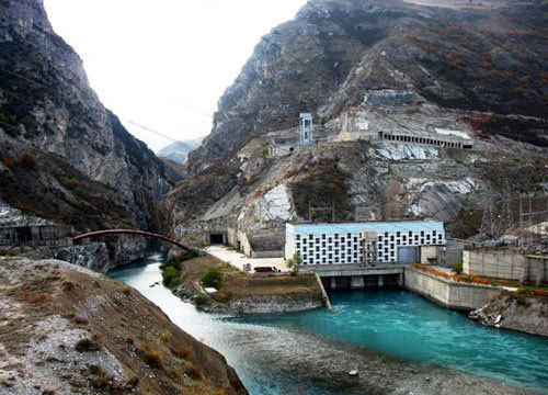 Миатлинская ГЭС в Кизилюртовском районе Дагестана. Фото Дагестанского филиала ОАО "РусГидро"