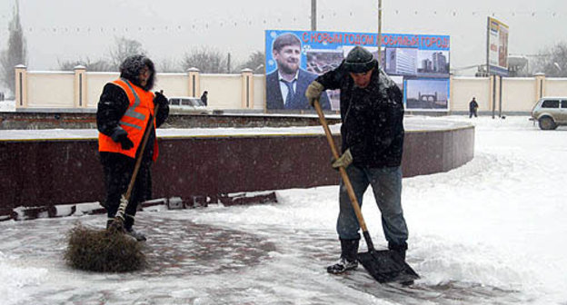 Чечня, Грозный. Фото с сайта www.chechnyafree.ru