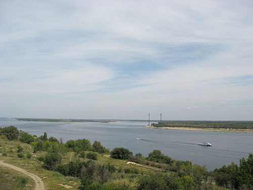 Волга. Волгоград, август 2009 года. Фото "Кавказского Узла"