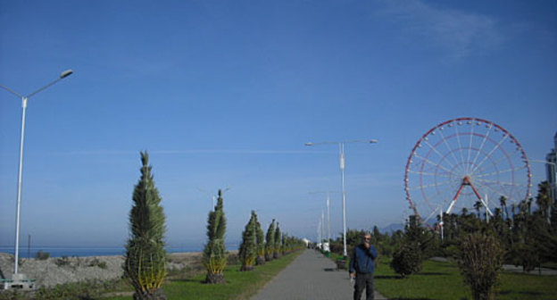 Бульвар в Батуми, Аджария (Грузия). Фото "Кавказского Узла"