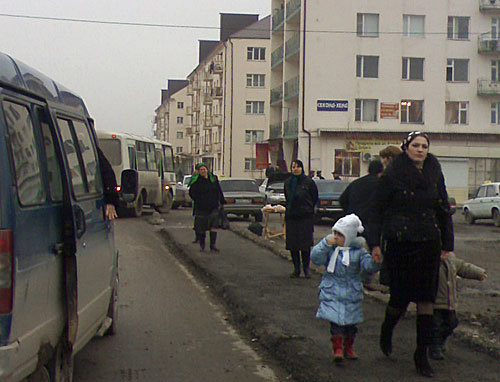 Чечня, Грозный, декабрь 2009 года. Фото "Кавказского Узла"