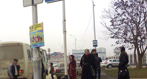 Чечня, Грозный, декабрь 2009 года. Фото "Кавказского Узла"