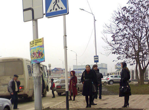 Чечня, Грозный, декабрь 2009 года. Фото "Кавказского Узла"