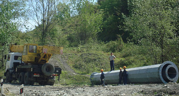 Олимпийская стройка на Красной поляне. Фото "Кавказского Узла"