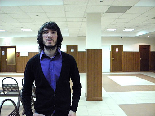 Руслан Мусаев. Москва, 26 февраля 2010 года. Фото "Кавказского Узла"
