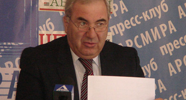 Спикер парламента Абхазии Нугзар Ашуба. Фото "Кавказского Узла"