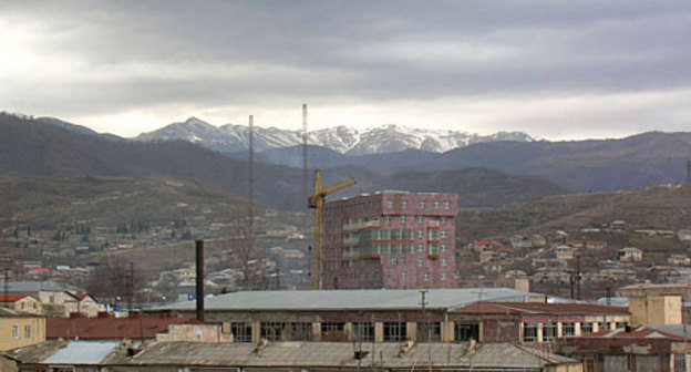 Нагорный Карабах, г.Степанакерт. Февраль 2010 года. Фото "Кавказского Узла"