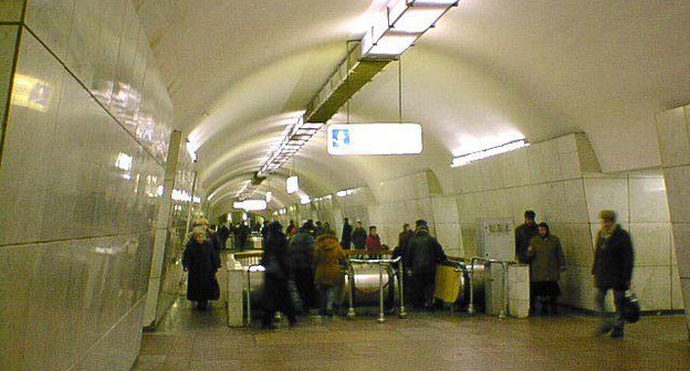 Москва, станция метро "Лубянка". Фото с сайта http://ru.wikipedia.org