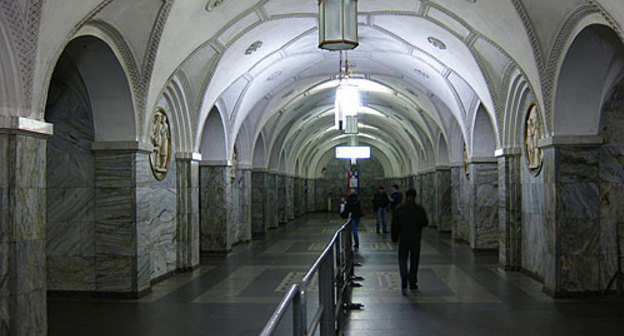 Москва, станция метро "Парк культуры" (кольцевая). Фото с сайта http://ru.wikipedia.org