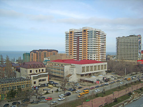 Дагестан, Махачкала, улица Гамзатова. Фото "Кавказского Узла"