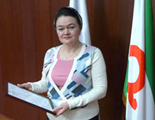 Директор ГТРК "Ингушетия" Тамара Мальсагова. Фото с сайта www.ingushetia.org