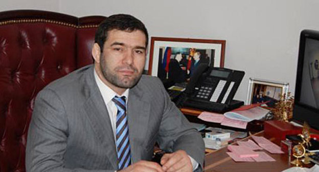 Руководитель отделения Пенсионного фонда по Дагестану Сагид Муртазалиев. Фото "Кавказского Узла"