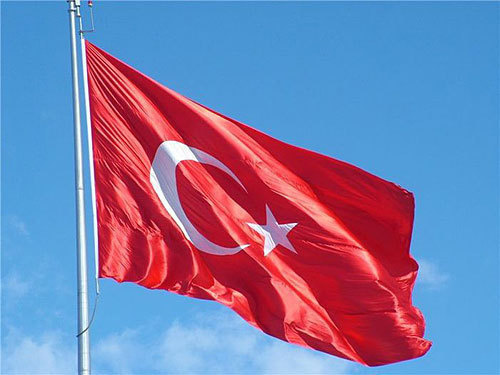 Флаг Турции. Фото с сайта http://foto.turkey-info.ru
