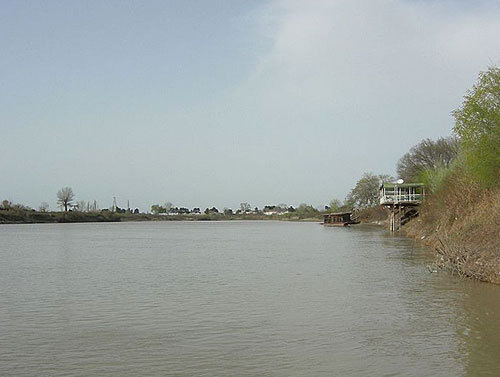 Река Кура у г.Ширван, Азербайджан. Фото с сайта http://commons.wikimedia.org