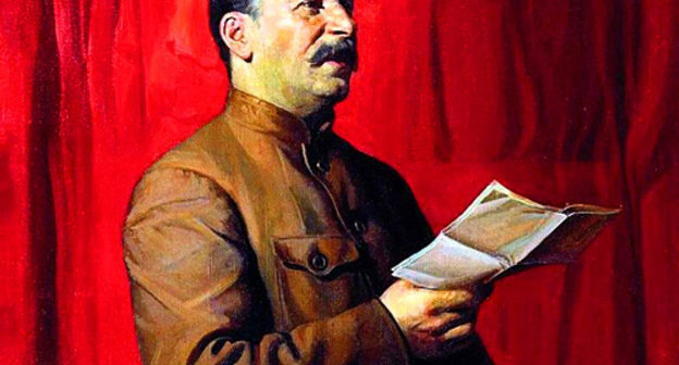 Фрагмент картины "Портрет И. В. Сталина" (1928г.) художника Исаака Бродского. Источник: http://bibliotekar.ru