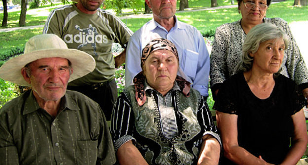 Участники голодовки в Ессентуках. Фото "Кавказского узла"