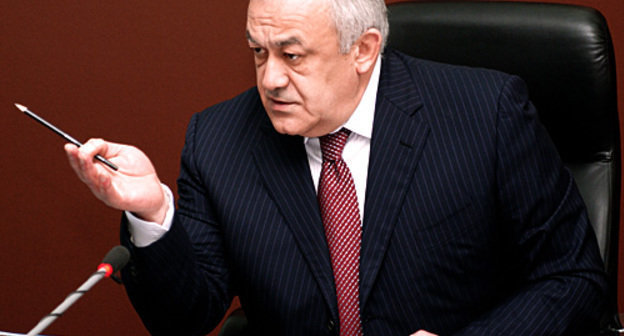 Глава Республики Северная Осетия-Алания Таймураз Мамсуров. Владимир Мукагов для "Кавказского узла"