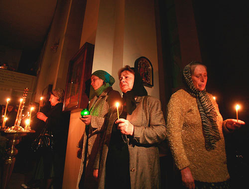 Владикавказ, храм Святого Великомученника Георгия-Победоносца, 10 сентября 2010 года. Фото "Кавказского узла" Владикавказ, храм Святого Великомученника Георгия-Победоносца, 10 сентября 2010 года. Фото "Кавказского узла"