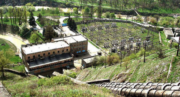 Баксанская ГЭС. Фото: © Филиал ОАО "РусГидро" — "Кабардино-Балкарский филиал"