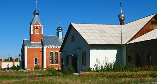 Белогорский Свято-Троицкий Каменобродский монастырь. Ольховский район Волгоградской области, 16 сентября 2010 года. Фото "Кавказского узла"