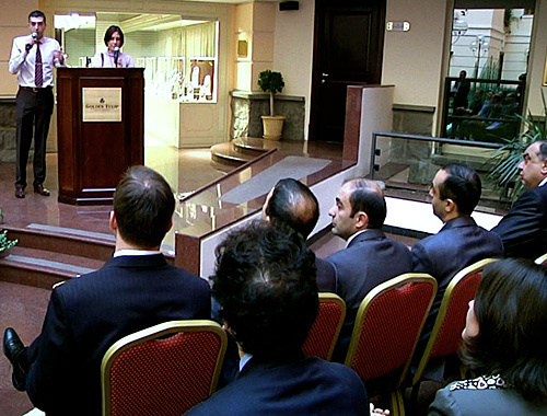 На семинаре "Евросоюз-Армения: "Право на справедливый суд и судебная независимость" в Ереване, 9 ноября 2010 года. Фото: www.azatutyun.am