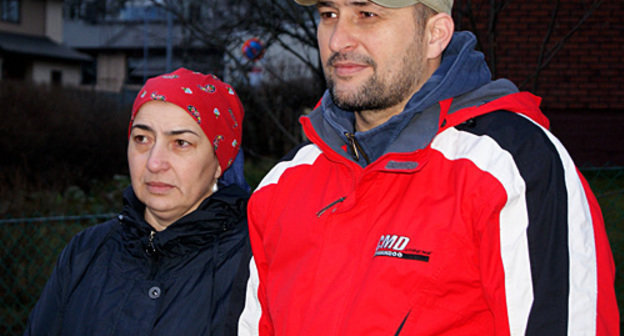 Малик и Хадижат Гатаевы, Хельсинки, ноябрь 2010 года. Фото "Кавказского узла"