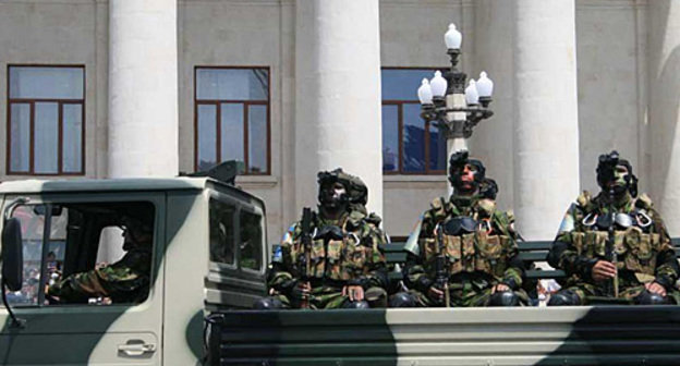 Подразделение морской диверсионно-разведывательной бригады Азербайджана. Фото с сайта http://ru.wikipedia.org