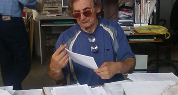 Директор ООО "Фрегат" Момчило Эчимович на рабочем месте. Краснодар, сентябрь 2010 года. Фото "Кавказского узла"