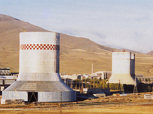 Разданская ТЭЦ, Армения (фото начала 1970-х годов). Фото с сайта www.ekodelta.com