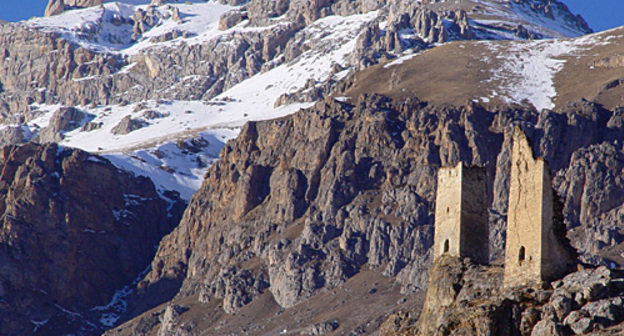 Северная Осетия, родовые башни в Алагирском районе. Фото "Кавказского узла"