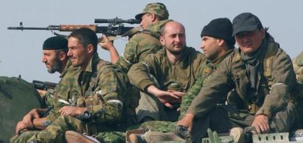 Российские военные в Цхинвале, август 2008 года. Александр Ковылков для "Кавказского узла"