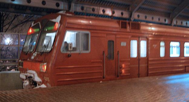 Аэроэкспресс на станции аэропорта "Домодедово", 24 января 2011 года. Фото "Кавказского узла"