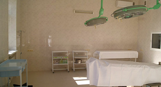 Операционная Пригородной районной центральной больницы, Северная Осетия, январь 2011 года. Фото "Кавказского узла"