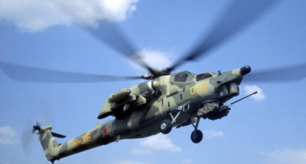 Боевой вертолет Ми-28 в полете. Фото: www.mi-helicopter.ru
