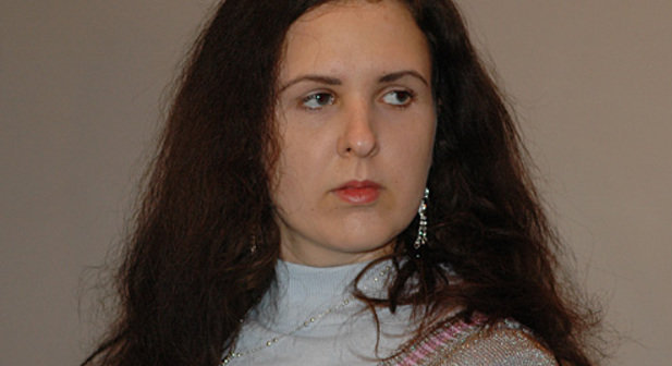 Эгле Кусайте в окружном суде Вильнюса, январь 2011 года. Фото: Rita Geciunaite, www.alfa.lt