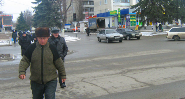 На улицах г. Черкесска, 01 марта 2011 г. Фото "Кавказского узла".