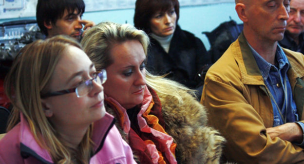 Представители экологических организаций на Гражданском форуме в Сочи, 26 февраля, 2011 г. Фото "Кавказского узла".