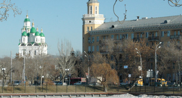 Каток в центре Астрахани. 2009 г. Фото: Маркус Пови, www.flickr.com/photos/mapkyca