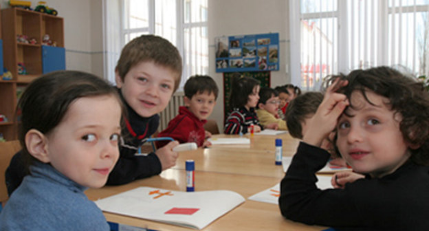 Воспитанники детского сада в Ингушетии. Фото: Официальный сайт Республики Ингушетия www.ingushetia.ru