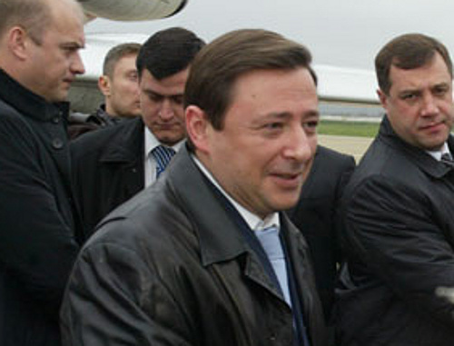 Александр Хлопонин во время официального визита в Чеченскую Республику. Апрель 2010 г.  Фото: grozny-inform.ru