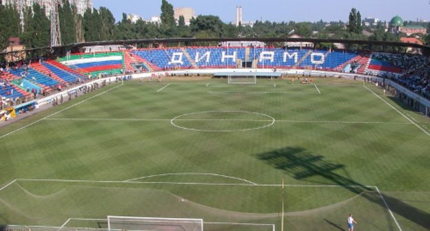 Стадион "Динамо" в Махачкале. Фото: пресс-служба ФК "Анжи" (www.fc-anji.ru)