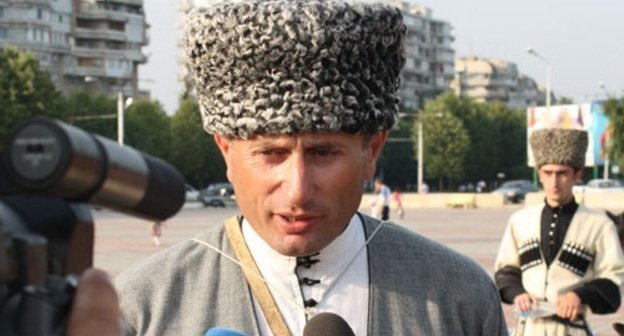 Лидер общественного движения «Хасэ» Ибрагим Яганов. Фото с сайта Адыгэ Хэку (www.aheku.org)