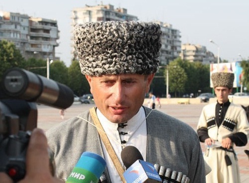 Лидер общественного движения «Хасэ» Ибрагим Яганов. Фото с сайта Адыгэ Хэку (www.aheku.org)