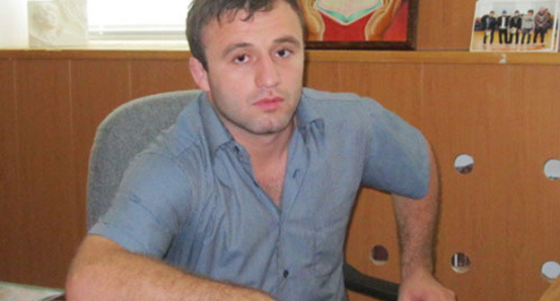 Замдиректора МССШОР им. Бузая Ибрагимова Курбан Магомедов. Махачкала, 24 августа 2011 г. Фото "Кавказского узла"