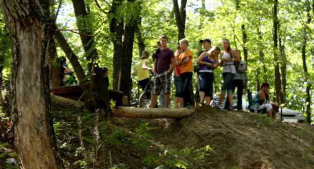 В ботаническом саду Южного федерального университета. г. Ростов-на-Дону. 18 сентября 2011 г. Фото Олеси Диановой для "Кавказского узла"