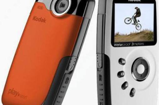 Портативные видеокамеры Kodak PlaySport Zx3. Фото: store.kodak.com