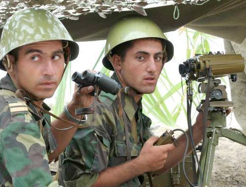Военнослужащие Армии обороны Нагорного Карабаха. Фото с сайта Армии обороны Нагорного Карабаха http://nkrmil.am