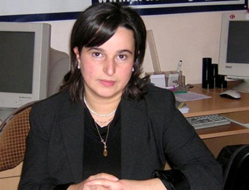 Адвокат Антона Босанько, правозащитница Манана Кобахидзе. Фото: Информационно-аналитическое агентство "ГРУЗИНФОРМ", www.saqinform.ge